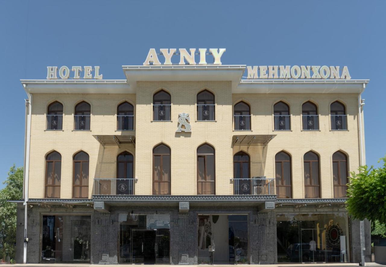 Ayniy Hotel Samarkand Buitenkant foto