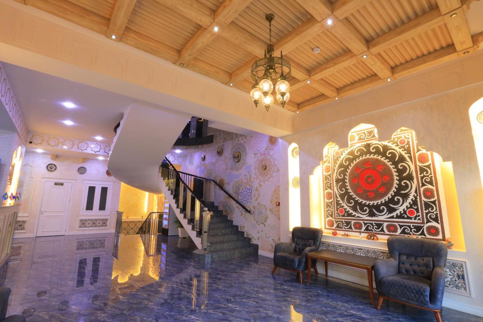 Ayniy Hotel Samarkand Buitenkant foto