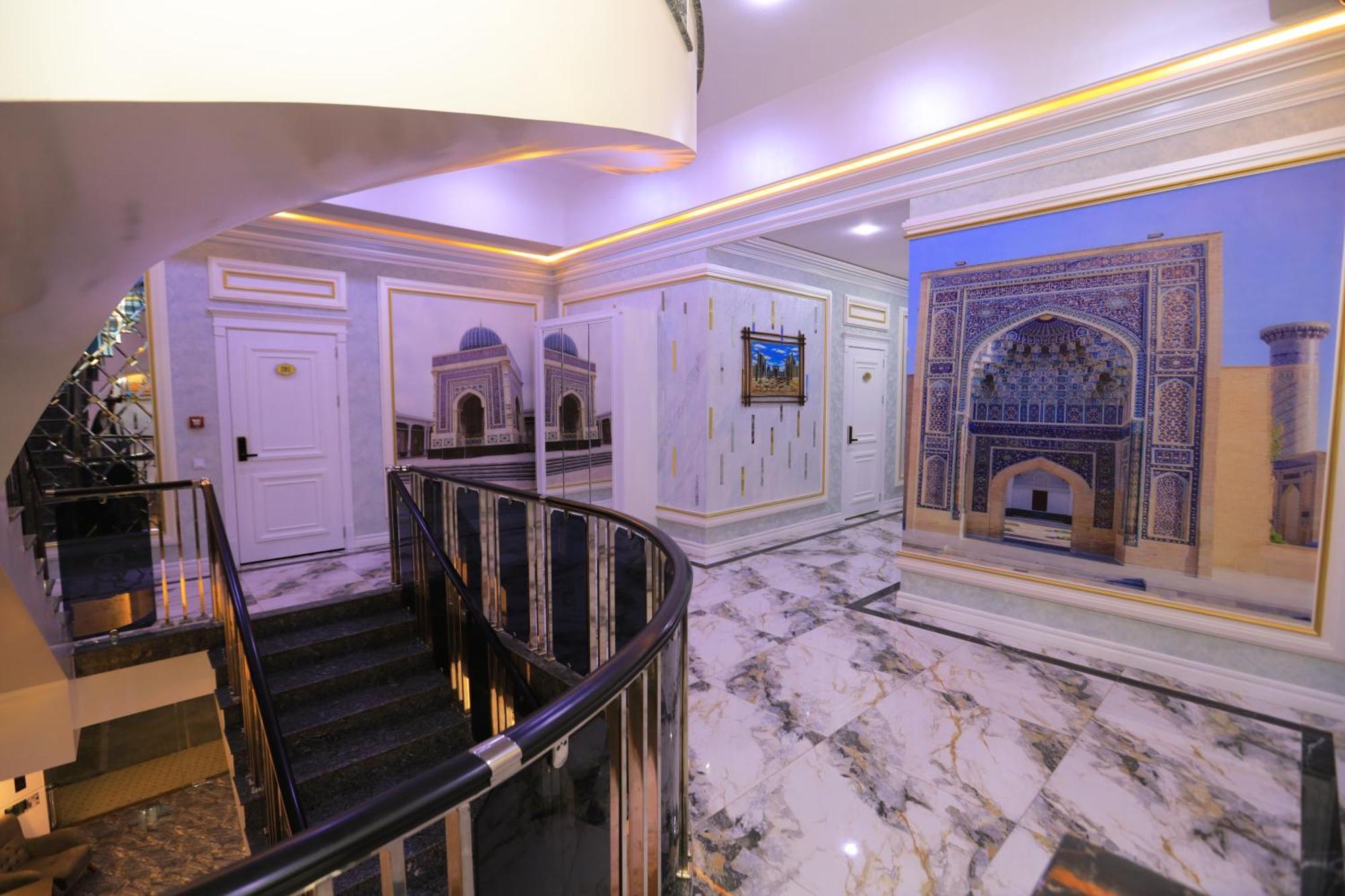 Ayniy Hotel Samarkand Buitenkant foto